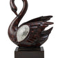 17" Marbleized Cherry Brown Dove Figurine Sculpture By Homeroots | Sculptures | Modishstore - 3