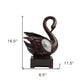 17" Marbleized Cherry Brown Dove Figurine Sculpture By Homeroots | Sculptures | Modishstore - 6