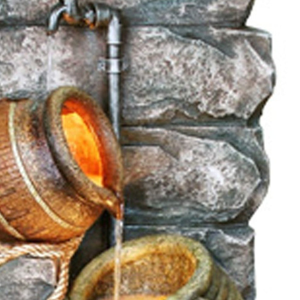 43" Brown/Orange Polyresin Sculpture By Homeroots | Sculptures | Modishstore - 4