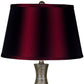 Contemporary Maroon Table Lamp By Homeroots | Table Lamps | Modishstore - 3