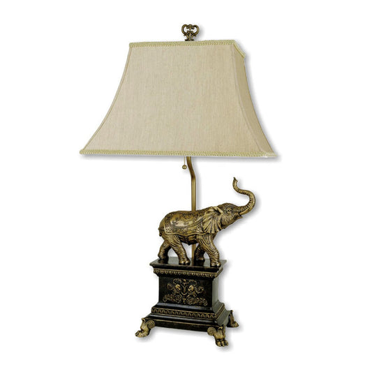 Antique Elephant Table Lamp By Homeroots | Table Lamps | Modishstore