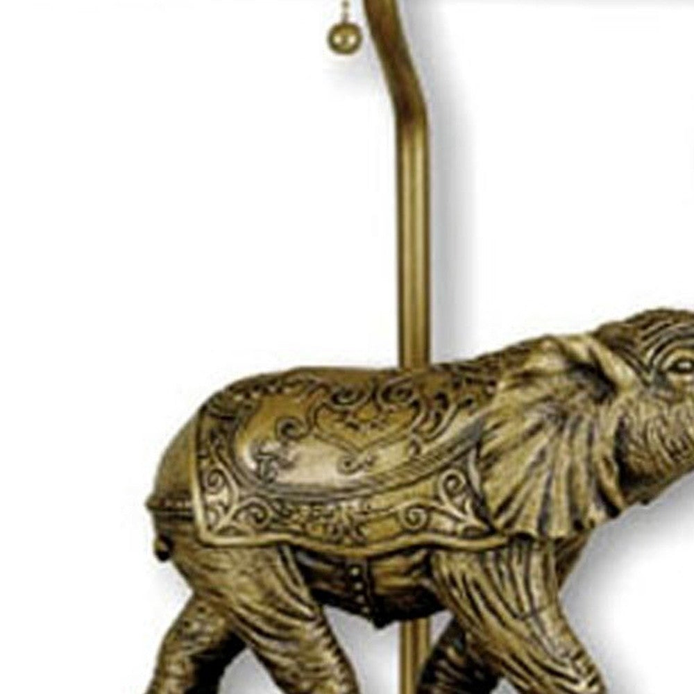 Antique Elephant Table Lamp By Homeroots | Table Lamps | Modishstore - 4