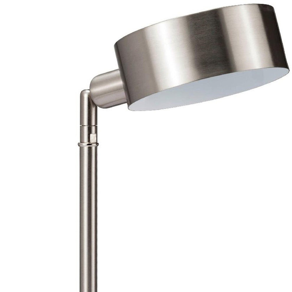Silver Metal LED Table Lamp By Homeroots | Desk Lamps | Modishstore - 5