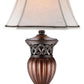 Traditional Roman Style Table Lamp with Bronze Finish By Homeroots | Table Lamps | Modishstore