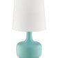 Modern Mint Green Table Lamp with Touch Switch By Homeroots | Table Lamps | Modishstore - 3