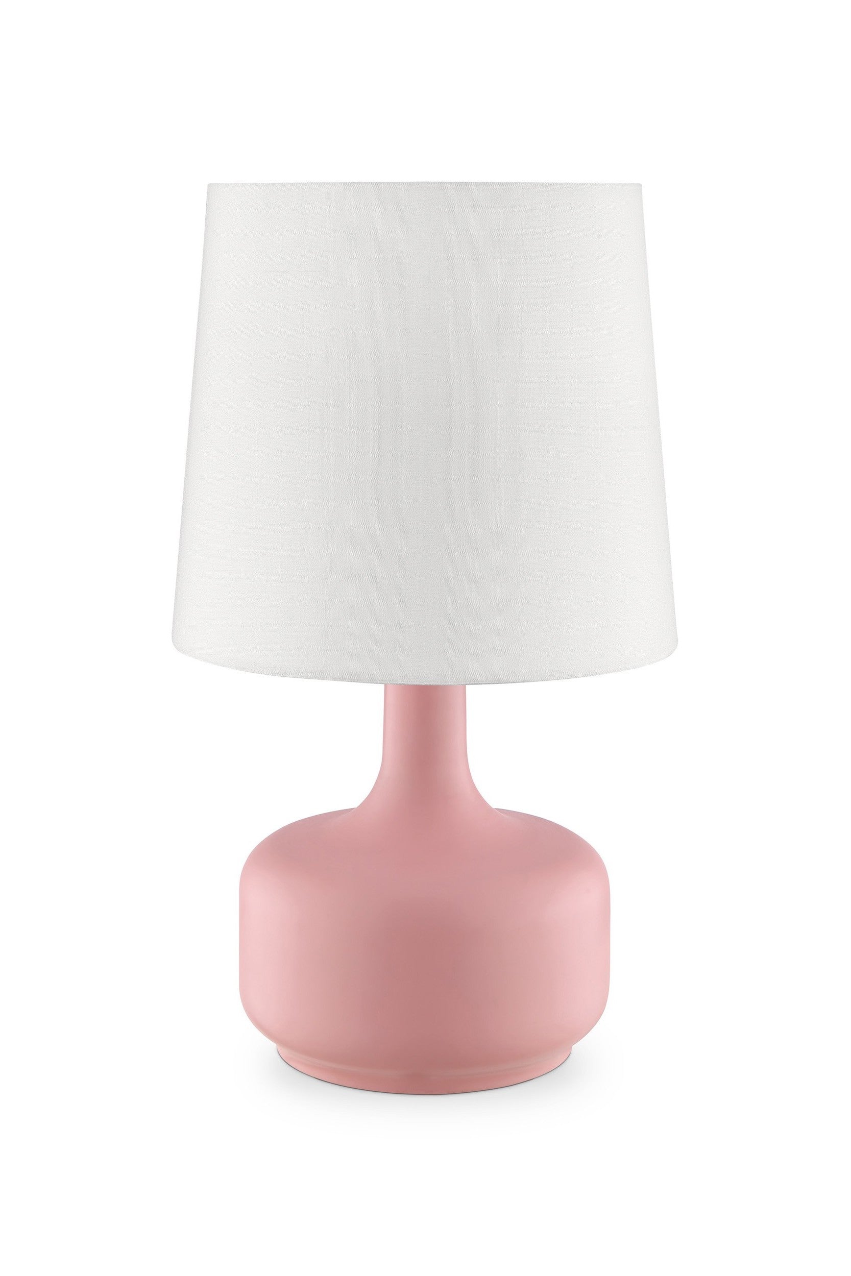 Modern Soft Pink Table Lamp with Touch Switch By Homeroots | Table Lamps | Modishstore - 3