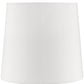 Modern Powder White Table Lamp with Touch Switch By Homeroots | Table Lamps | Modishstore - 4