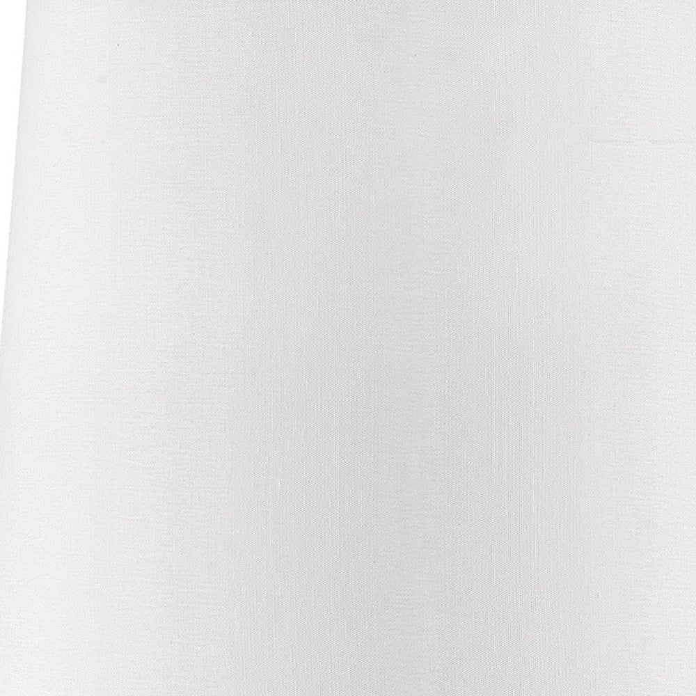 Modern Powder White Table Lamp with Touch Switch By Homeroots | Table Lamps | Modishstore - 5