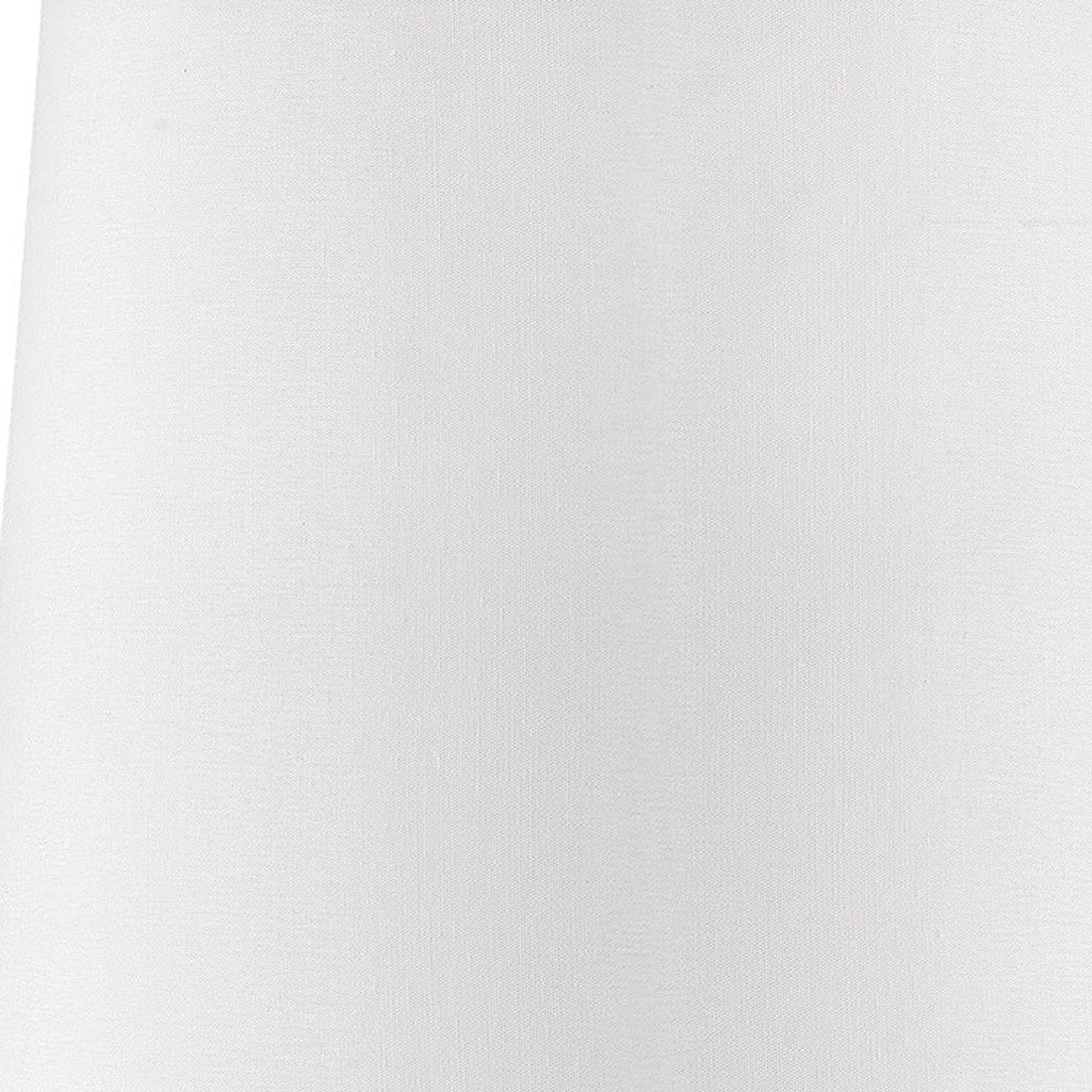 Modern Powder White Table Lamp with Touch Switch By Homeroots | Table Lamps | Modishstore - 5