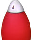 Red and Silver Rocket Shaped Table Lamp By Homeroots | Table Lamps | Modishstore - 3
