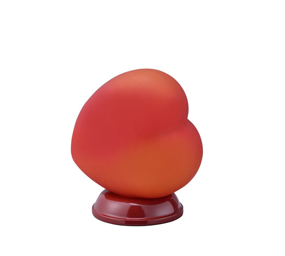Glowing Heart Shaped Table Lamp By Homeroots | Table Lamps | Modishstore - 2