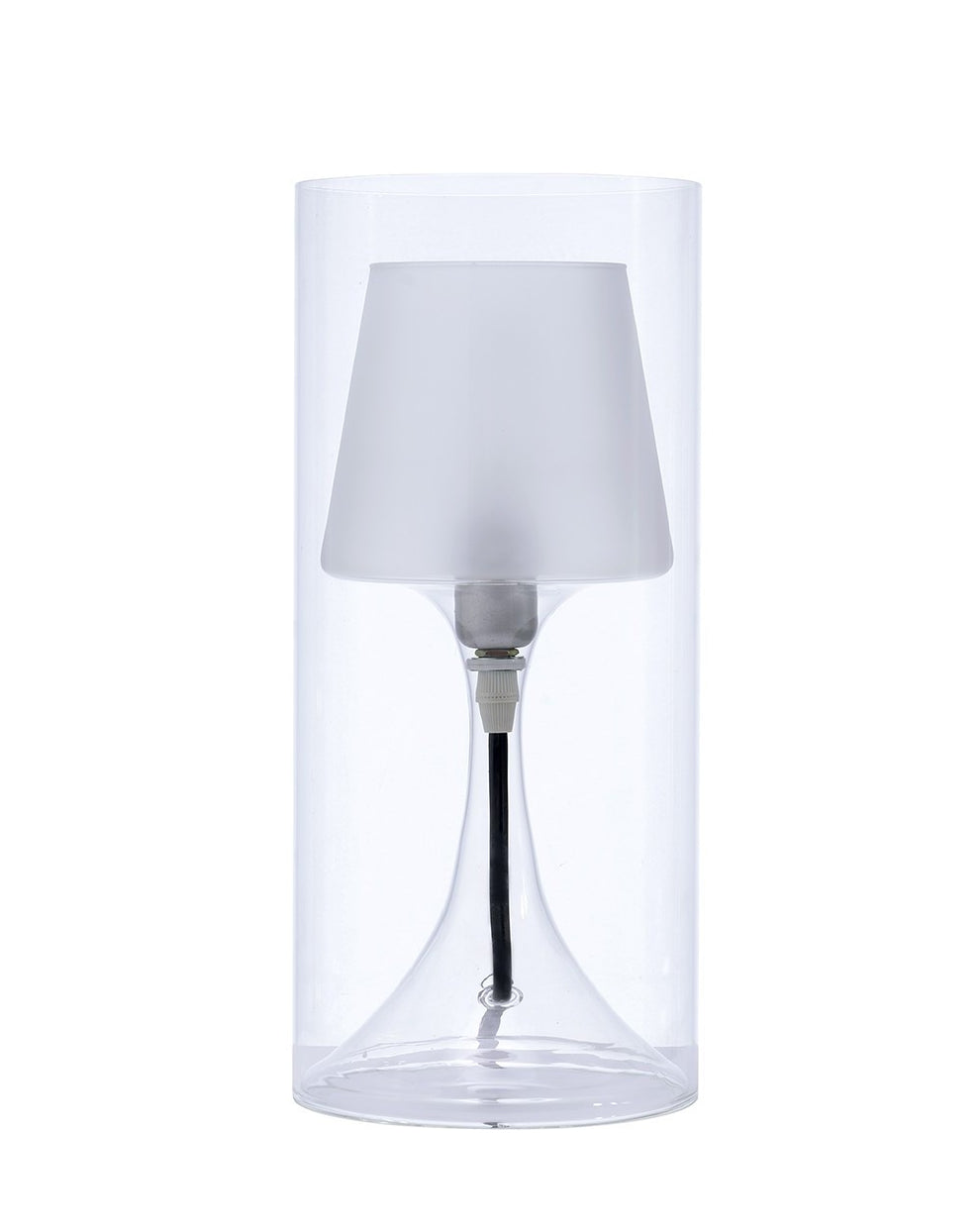 Hurricane Vase Table Lamp By Homeroots | Table Lamps | Modishstore - 3