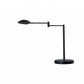 Minimalist Black Metal Swing Arm Desk Lamp By Homeroots | Desk Lamps | Modishstore - 2