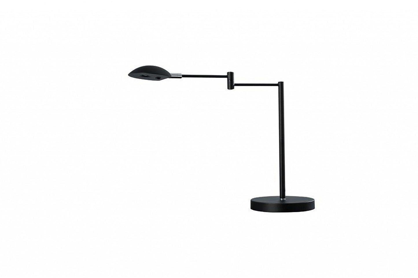 Minimalist Black Metal Swing Arm Desk Lamp By Homeroots | Desk Lamps | Modishstore - 2
