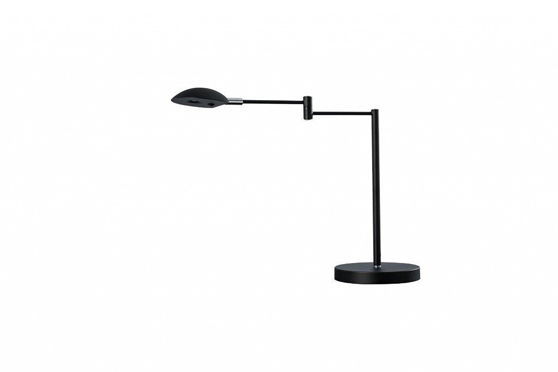 Minimalist Black Metal Swing Arm Desk Lamp By Homeroots | Desk Lamps | Modishstore - 2