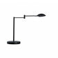 Minimalist Black Metal Swing Arm Desk Lamp By Homeroots | Desk Lamps | Modishstore - 3