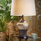 Glitzy Gold Bejeweled Table Lamp By Homeroots | Table Lamps | Modishstore