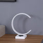 14" White Metal LED with USB Wireless Charger Table Lamp By Homeroots | Table Lamps | Modishstore