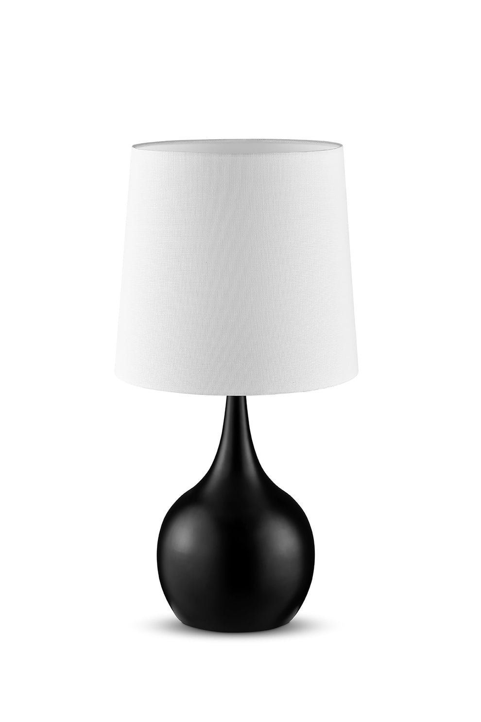 Minimalist Black Table Lamp with Touch Switch By Homeroots | Table Lamps | Modishstore - 2