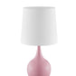 Minimalist Light Pink Table Lamp with Touch Switch By Homeroots | Table Lamps | Modishstore