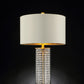 Gold Crystal Desk Lamp By Homeroots | Table Lamps | Modishstore - 2
