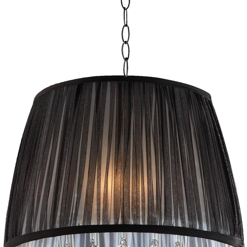 Elegant Ceiling Lamp with Crystal Accents By Homeroots | Ceiling Lamps | Modishstore - 3