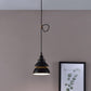 Industrial Two Tier Black Metal Hanging Light By Homeroots | Pendant Lamps | Modishstore - 2