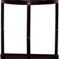 26" Dark Brown Manufactured Wood Half Circle End Table By Homeroots | End Tables | Modishstore - 4