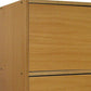 Standard Natural Triple Door Verticle Book Shelf By Homeroots | Shelves & Shelving Units | Modishstore - 4