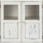 Rustic White Wood And Wire Two Door Accent Cabinet By Homeroots | Cabinets | Modishstore - 5
