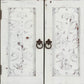 Distressed White Wooden Carved 2 Door And 2 Drawer Cabinet By Homeroots | Drawers | Modishstore - 5