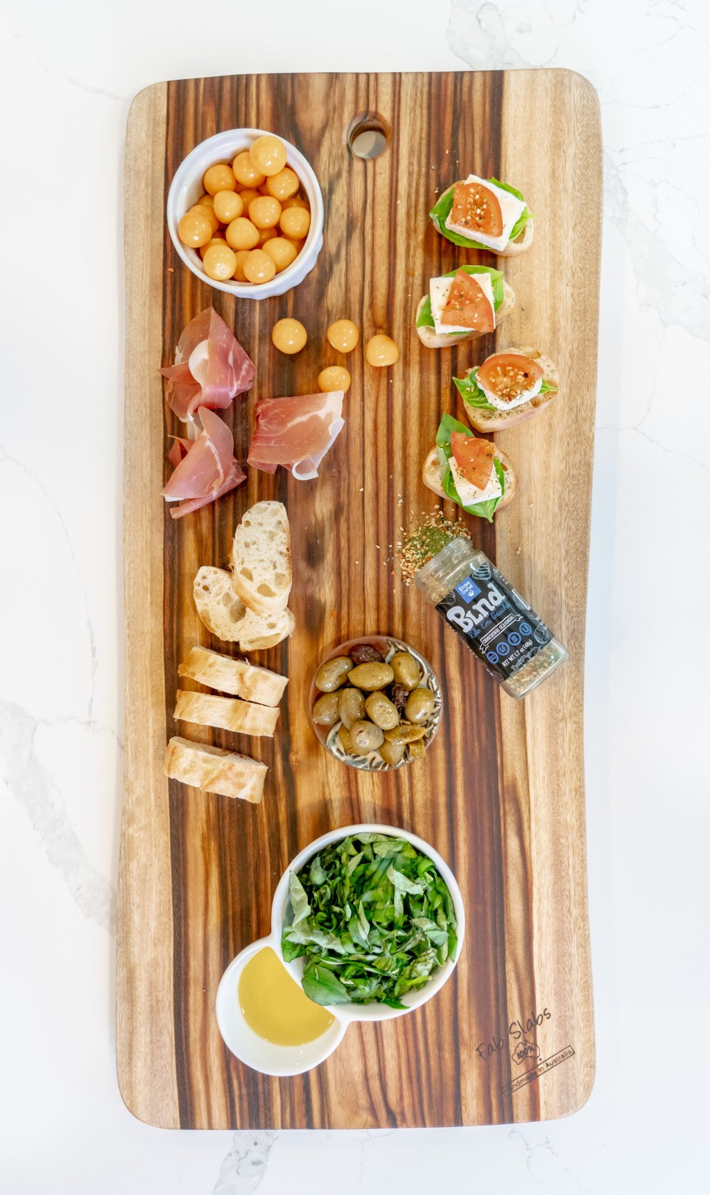 35" Artisan Organic Natural Wood Anti Bacterial Cutting Board By Homeroots | Trays | Modishstore - 2