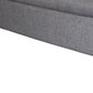 Modern Tailored Gray and Black Storage Bench By Homeroots | Benches | Modishstore - 5