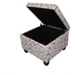 Traveling Cats Storage Ottoman By Homeroots | Ottomans | Modishstore - 2