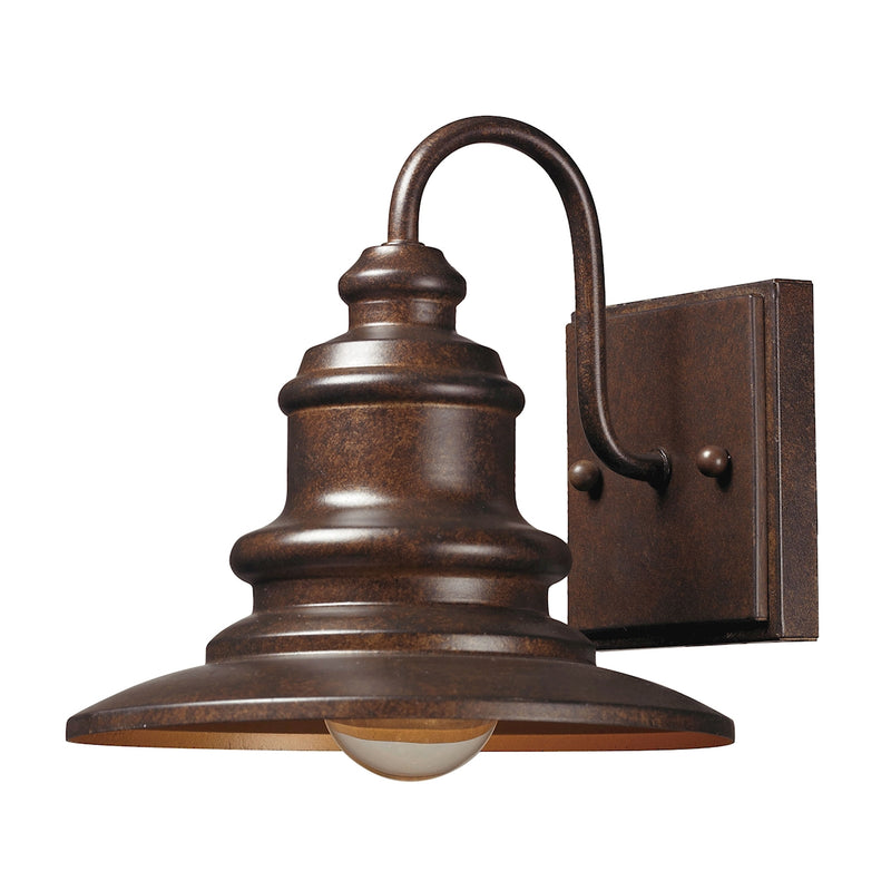 Marina 1-Light Outdoor Wall Lamp in Hazelnut Bronze ELK Lighting | Wall Lamps | Modishstore