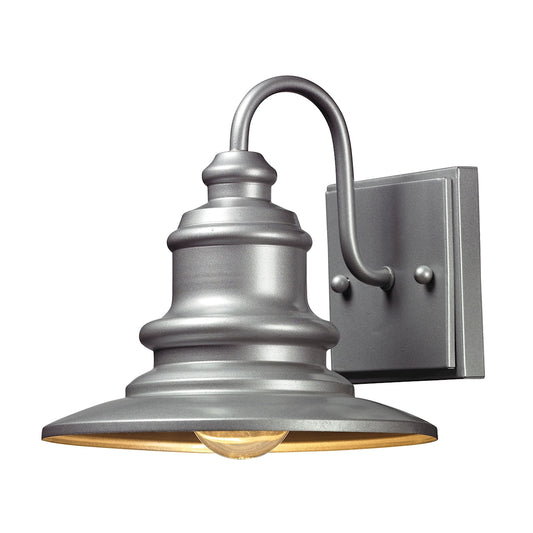 Marina 1-Light Outdoor Wall Lamp in Matte Silver ELK Lighting | Wall Lamps | Modishstore