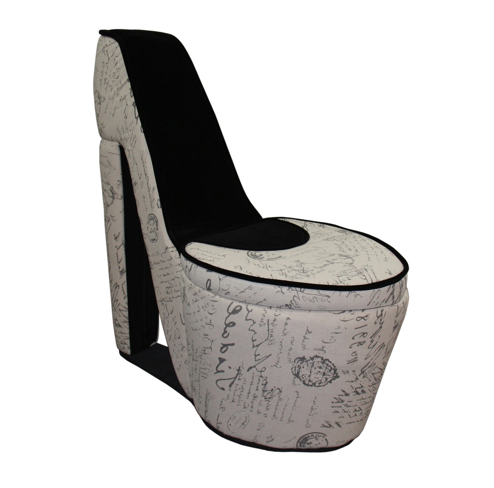 16" Beige 100% Polyester Side Chair By Homeroots | Armchairs | Modishstore - 4