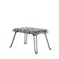 24" Faux Zebra Microfiber Folding Bench By Homeroots | Benches | Modishstore