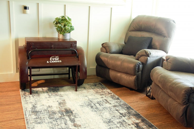 27" Maroon Steel End Table By Homeroots | End Tables | Modishstore
