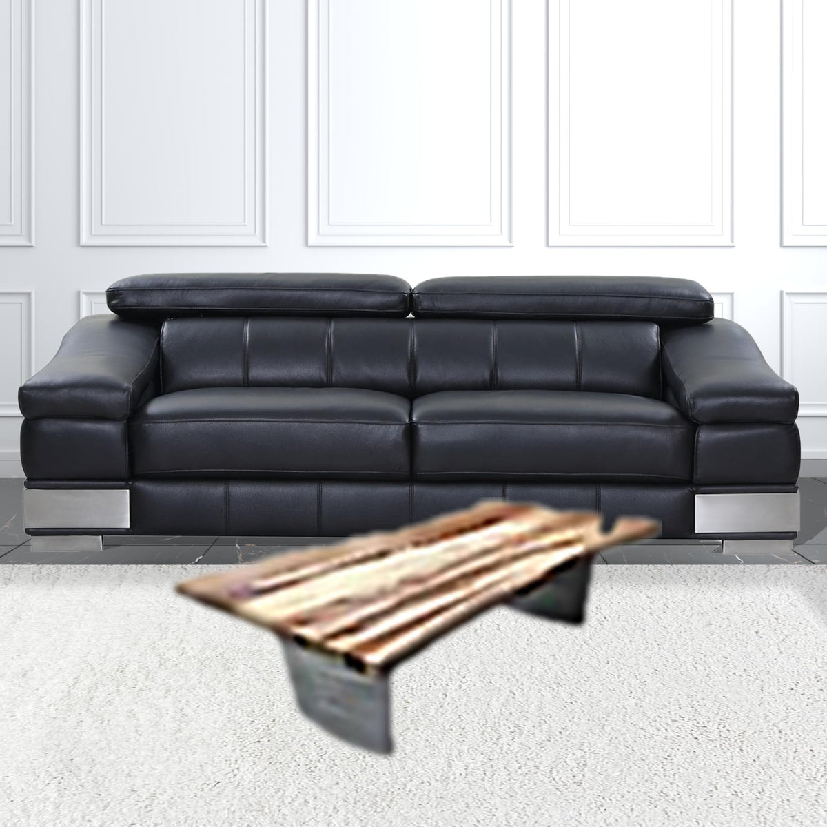 31" Natural Solid Wood Rectangular Coffee Table By Homeroots | Coffee Tables | Modishstore