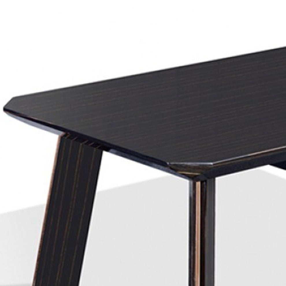 Modern Black and Rose Gold Coffee Table By Homeroots | Coffee Tables | Modishstore - 4