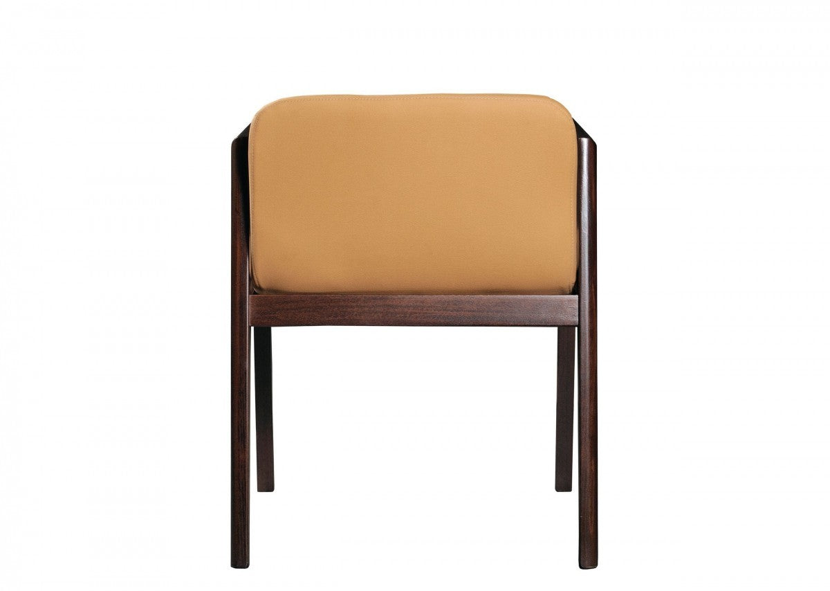 Set of Two Dark Gray Faux Leather Dining Chairs By Homeroots | Dining Chairs | Modishstore - 9