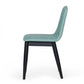 Set of Two Mint Fabric Dining Chairs By Homeroots | Dining Chairs | Modishstore - 4