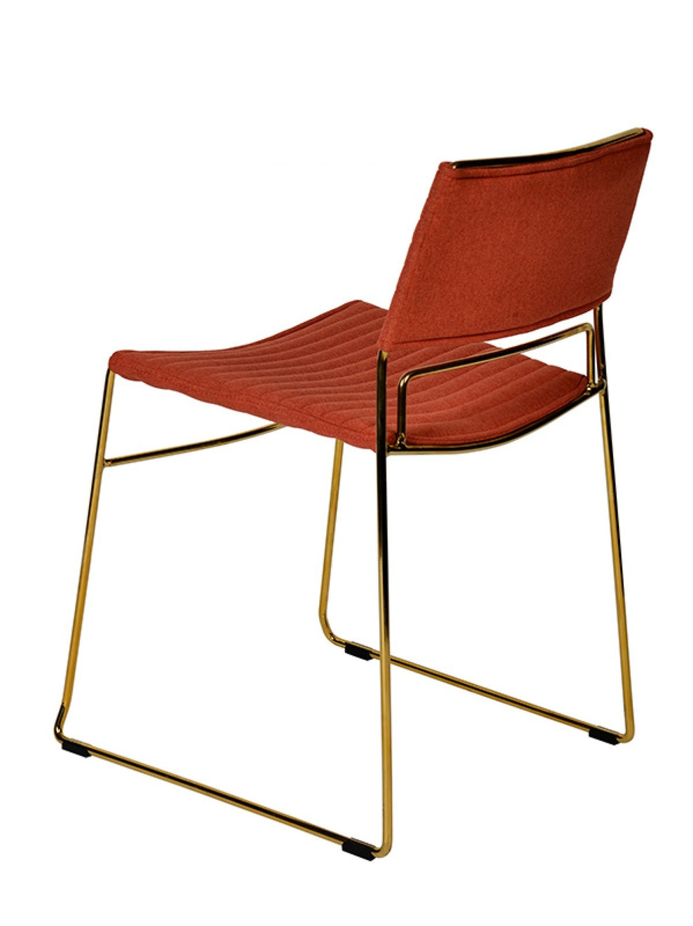 Set of Two Gray Gold Fabric Dining Chairs By Homeroots | Dining Chairs | Modishstore - 14