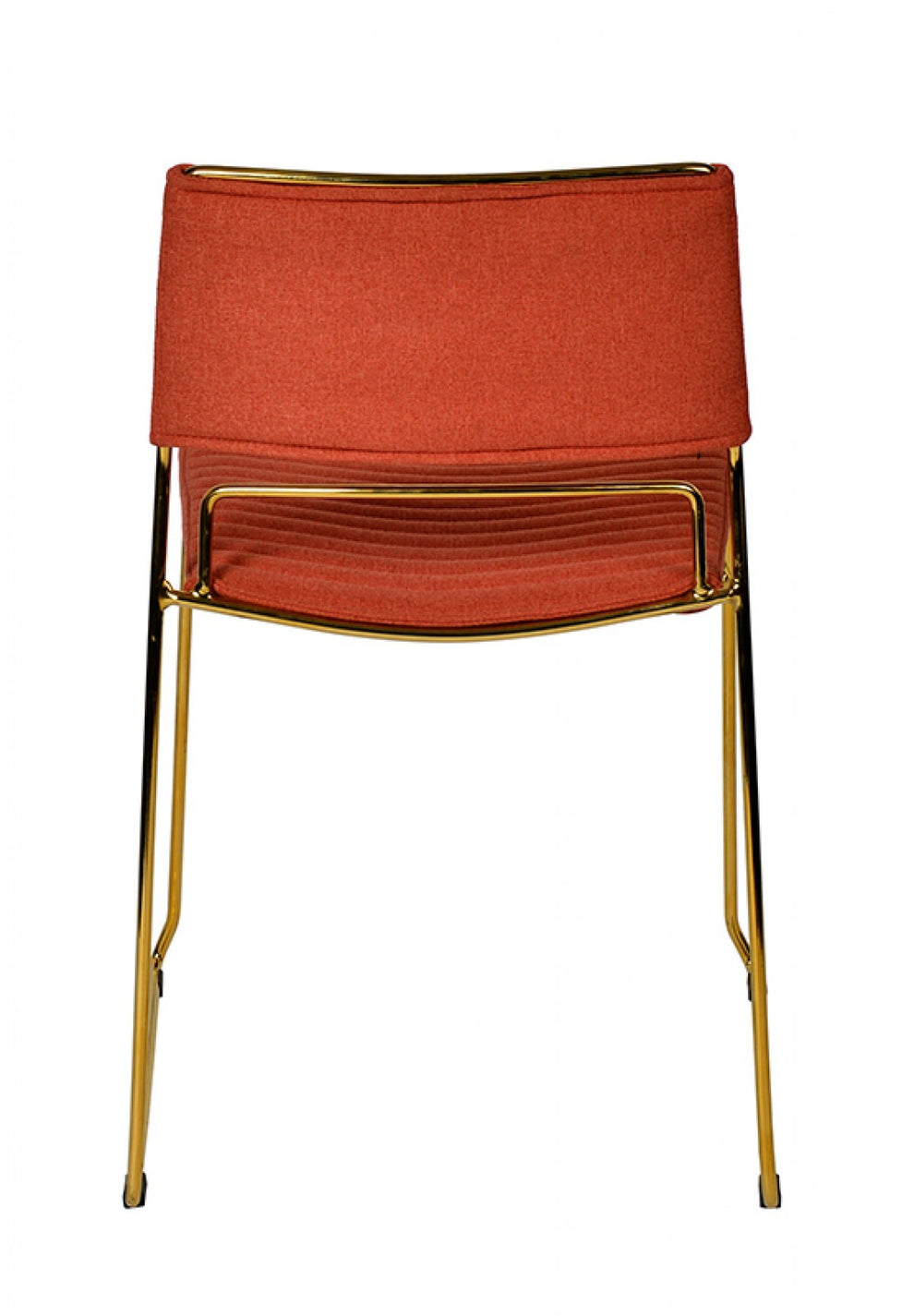 Set of Two Gray Gold Fabric Dining Chairs By Homeroots | Dining Chairs | Modishstore - 15
