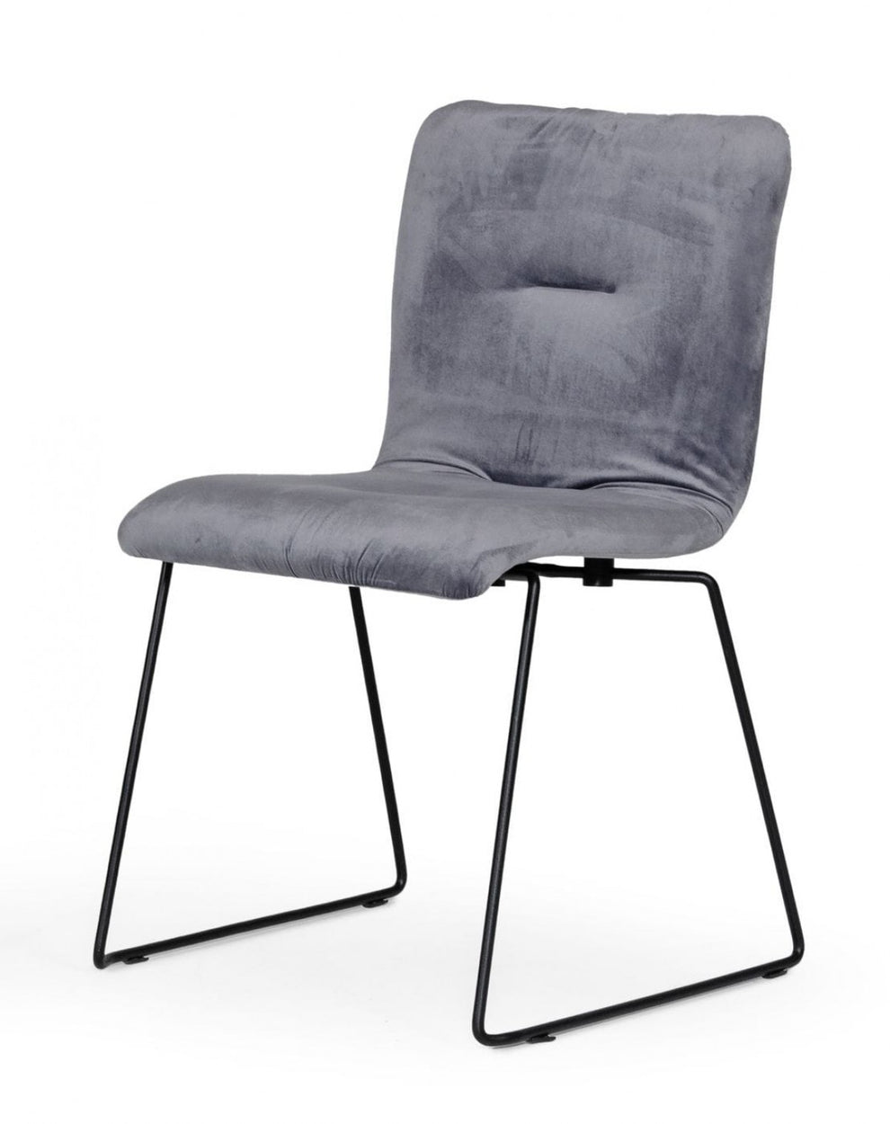 Set of Two Emerald Green Velvet Dining Chairs By Homeroots | Dining Chairs | Modishstore - 13