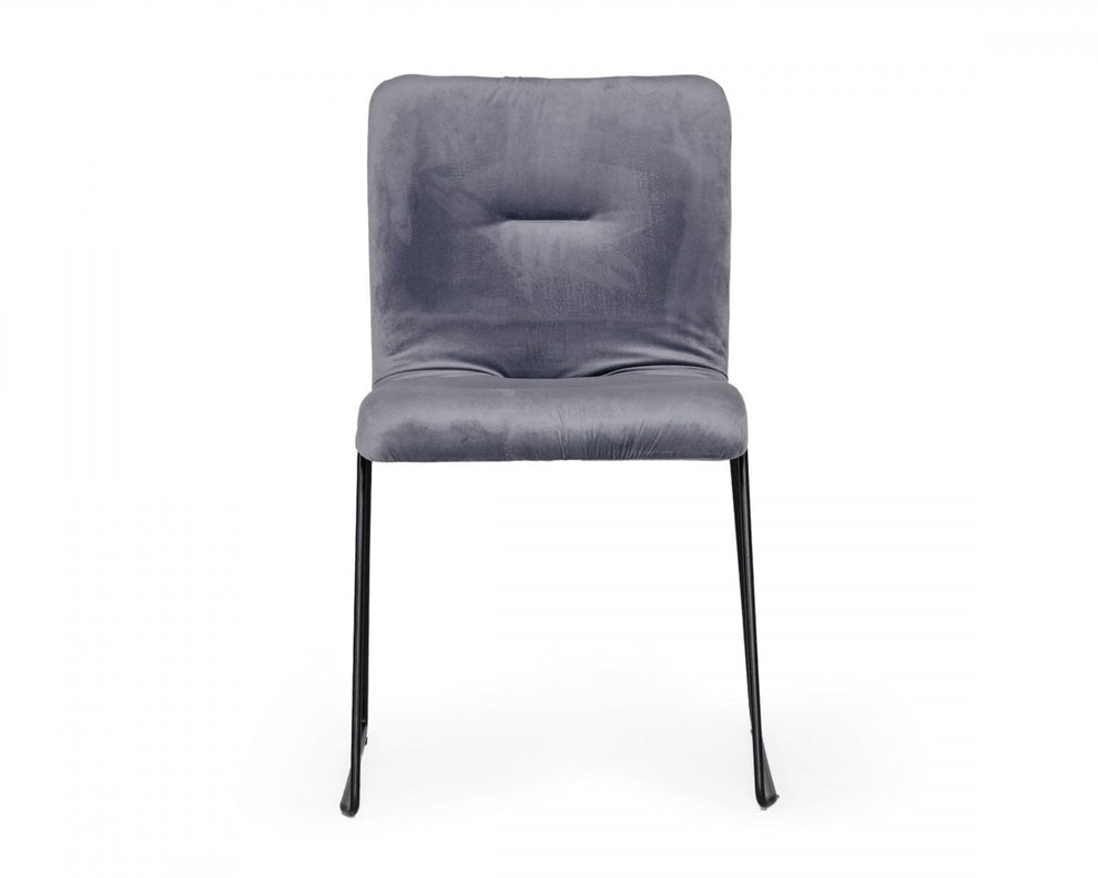Set of Two Emerald Green Velvet Dining Chairs By Homeroots | Dining Chairs | Modishstore - 14