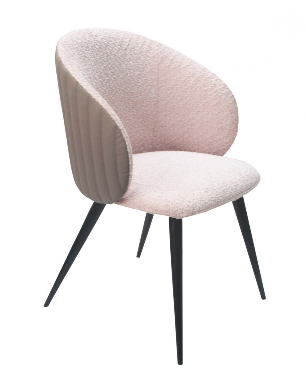 Gray Cream Contemporary Dining Chair By Homeroots | Dining Chairs | Modishstore - 4