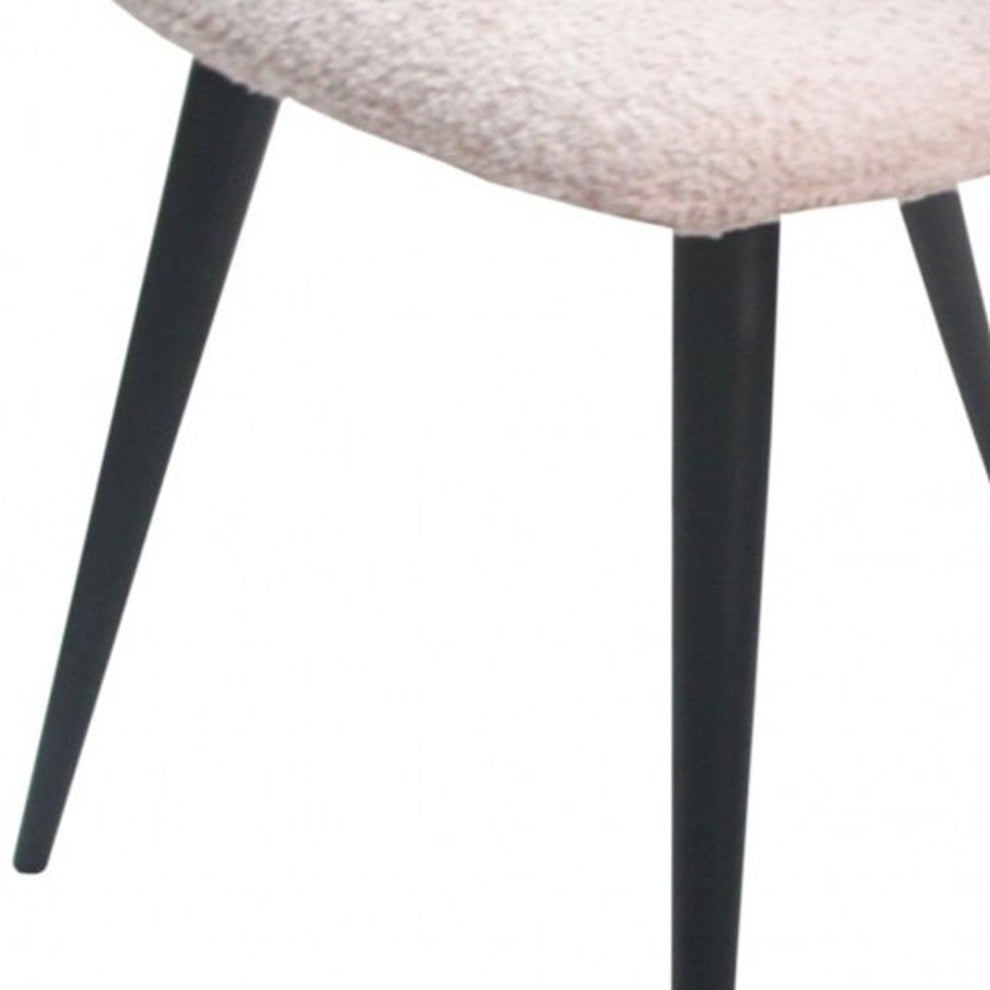 Gray Cream Contemporary Dining Chair By Homeroots | Dining Chairs | Modishstore - 5