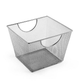 Storage Nest-Mesh-Silver Set of 6 by Texture Designideas | Bins, Baskets & Buckets | Modishstore